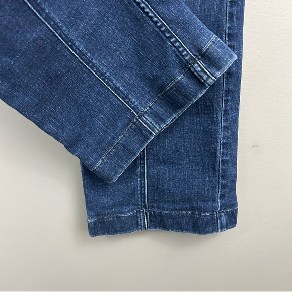 White House Black Market High Rise Wide Leg Cargo Jeans Size 2 - Picture 6 of 14